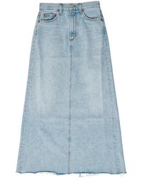 Agolde - Rokken ,Blauw ,Denim Denim Skirts - Lyst