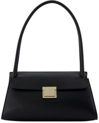 Ami Paris - Tassen ,Zwart ,Leer Small Mimi Bag - Lyst