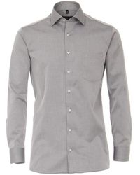 CASA MODA - Casual Overhemd Met Lange Mouwen, Kent-Pasvorm - Lyst