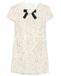 Self-Portrait - Neutrals Dresses - Lyst