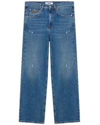 MSGM - Wide Jeans - Lyst