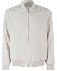 Gran Sasso - Jassen ,Katoen Giubbino Zip Lino Cotone - Lyst