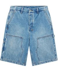 Ksubi - Korte Broeken ,Blauw ,Katoen Maxx Operator Short - Lyst