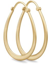 Julie Sandlau - Perlen Tropfen Creolen Ohrringe - Lyst