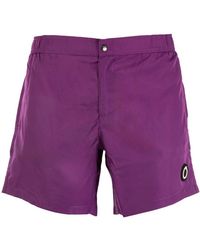 Trussardi - Einfarbige Herren Badehose - Lyst