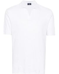 Barba Napoli - Leinen polo shirt hergestellt in italien - Lyst