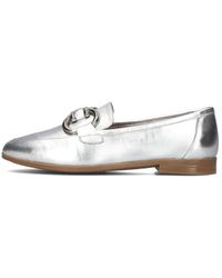 Aiyana - Zilveren Loafers Met Elegant Detail - Lyst
