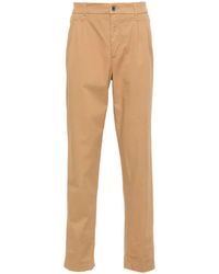 Peserico - Broeken ,Bruin ,Katoen Katoenen Tapered Chino Broek - Lyst