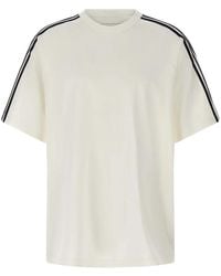 Y-3 - Short Sleeve Tee 3-Stripes - Lyst