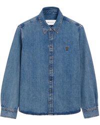 Ami Paris - Chemise À Col Boutonné Ami De Coeur - Lyst