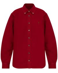 Ami Paris - Denim Shirts - Lyst