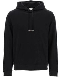 Saint Laurent - Sweatshirts Vrouwen Biologisch Katoen Zwart - Lyst
