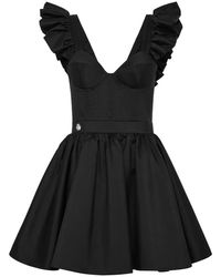 Philipp Plein - Silk Mini Dress - Lyst