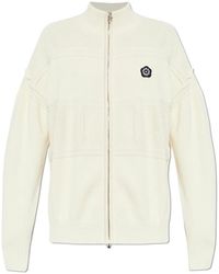 KENZO - Cardigan Met Patch - Lyst