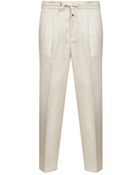 Brunello Cucinelli - Slim-Fit Trousers - Lyst