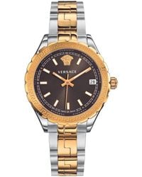 Versace - Hellenyium Analoog Quartz Horloge - Lyst