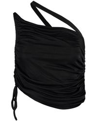 ANDREA ADAMO - Sleeveless Tops - Lyst