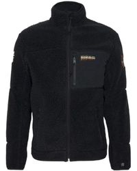 Napapijri - Yupik Teddy Orsetto Jacket - Lyst