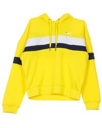 Fila - Lightweight Cropped Hoodie Ella - Lyst
