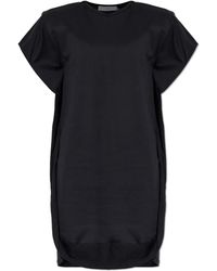 IRO - Kleedjes ,Zwart ,Katoen Aslan Dress - Lyst