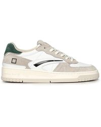 Date - Schoenen ,Veelkleurig ,Katoen Torneo Pure Calf Sneaker - Lyst