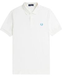 Fred Perry - Einfarbiges polo-shirt m6000 - Lyst