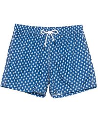 Fedeli - Strandshorts Met Trekkoord En Patroon - Lyst