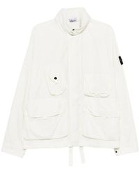 Stone Island - Logo Patch Light Jacket - Lyst