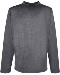 Zanone - Long Sleeve Tops - Lyst