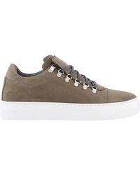 Nubikk - Schoenen ,Grijs ,Klassieke Jagger Nubuck Schoenen - Lyst