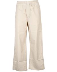 Sunnei - Broeken ,Katoen Casual Katoenblend Broek - Lyst
