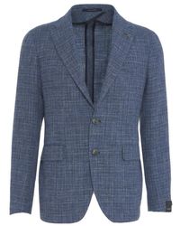 Tagliatore - Bekleidung blazer blau ss25 - Lyst