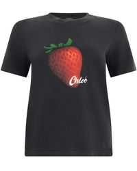 Chloé - T-Shirts - Lyst