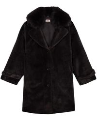 Oltre - Jassen ,Grijs ,Polyester Zachte Stoffen Jas - Lyst