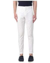 Fay - Slim-Fit Trousers - Lyst