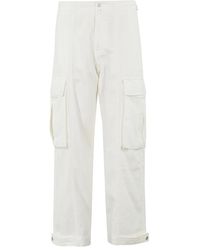 FRAME - Trousers > wide trousers - Lyst