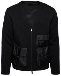 Moncler - Truien & Vesten ,Zwart ,Katoen Bags - Lyst