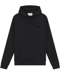 Lyle & Scott - Hoodies & Sweatvesten ,Zwart ,Katoen Eagle Pullover Hoodie - Lyst