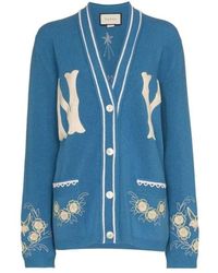 Gucci Cardigan - Blauw