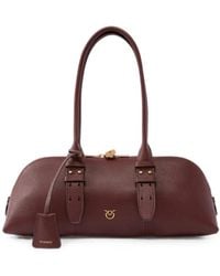 Pinko - Tassen ,Bruin ,Nylon Tassen - Lyst
