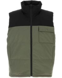 A.P.C. - Groene Omkeerbare Donsvest - Lyst