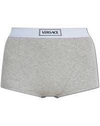 Versace - 90S Slip Met Logoband - Lyst