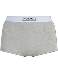 Versace - 90S Slip Met Logoband - Lyst