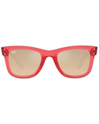 Ray-Ban - Stijlvolle Zonnebril Met 67132O Ontwerp - Lyst
