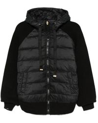 Twinset - Jassen ,Zwart ,Nylon Zwart Zijde & Nylon Jas - Lyst