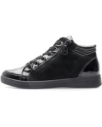 Ara - Weicher Schwarzer High Top Sneaker - Lyst