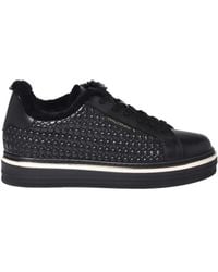 Baldinini - Quilted Eco-Nappa Leather Trainers - Lyst