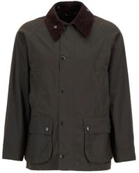 Barbour - Jassen ,Groen ,Katoen Classic Bedale Wax Jacket - Lyst
