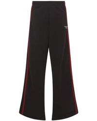 Martine Rose - Broeken ,Bruin ,Polyester Wide Leg Trackpant - Lyst
