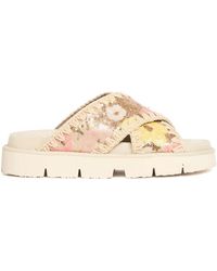 Mou - Criss-Cross Bio Sandal - Lyst